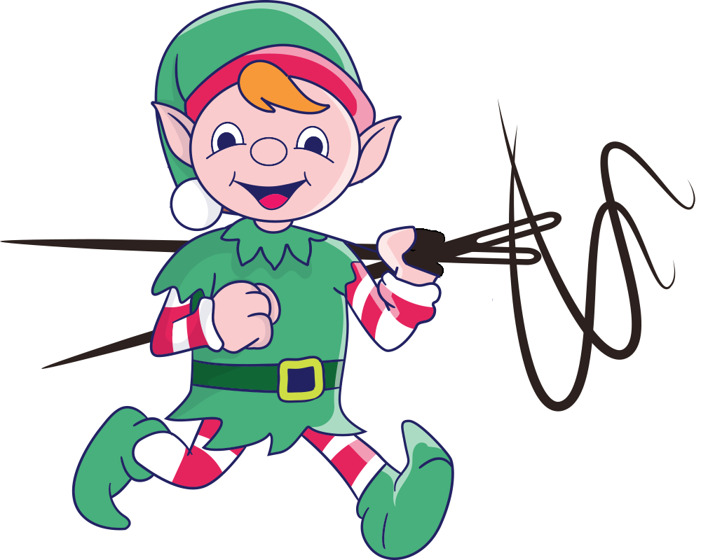 Elf-with-needle-thread