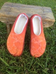 Dawn Tree of Life - handmade slippers