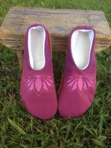 Earth Lotus - handmade slippers