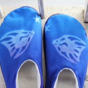 Ocean Fish - handmade slippers
